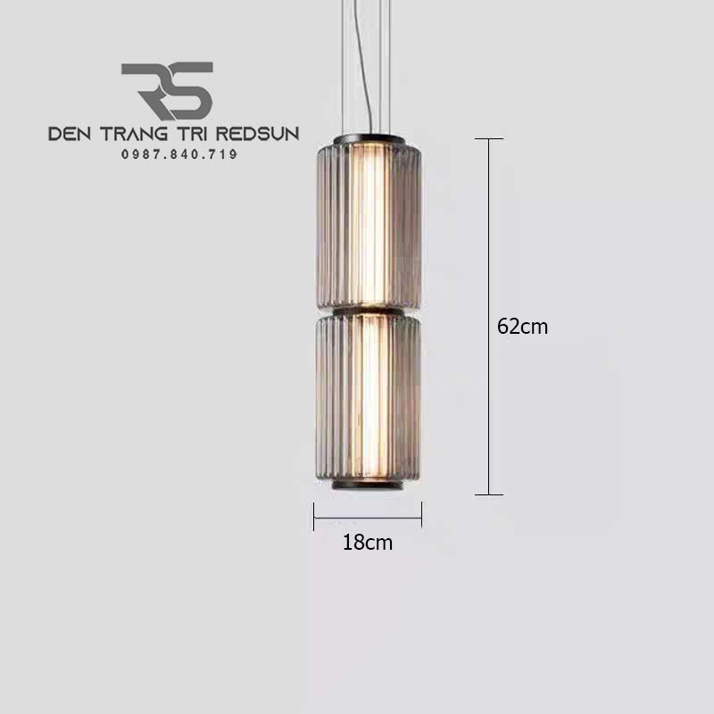 Đèn Thả Bàn Ăn Hiện Đại Phong Cách Bắc Âu Dạng Khối DC-T118