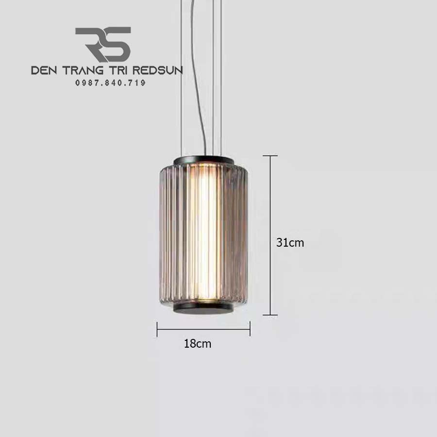 Đèn Thả Bàn Ăn Hiện Đại Phong Cách Bắc Âu Dạng Khối DC-T118