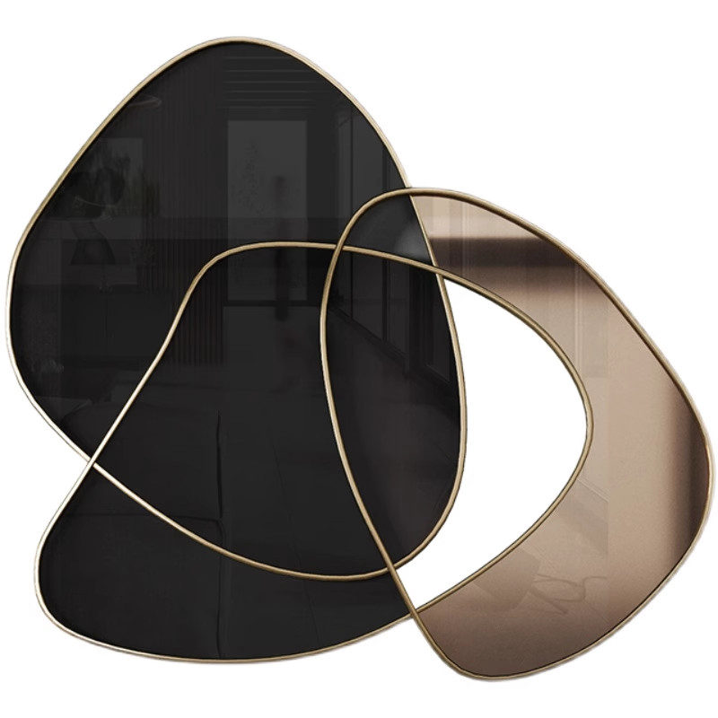 Gương Treo Tường Nghệ Thuật Trang Trí Phòng Khách, Phòng Ăn, Hành Lang Phong Cách Bắc Âu GDC-011