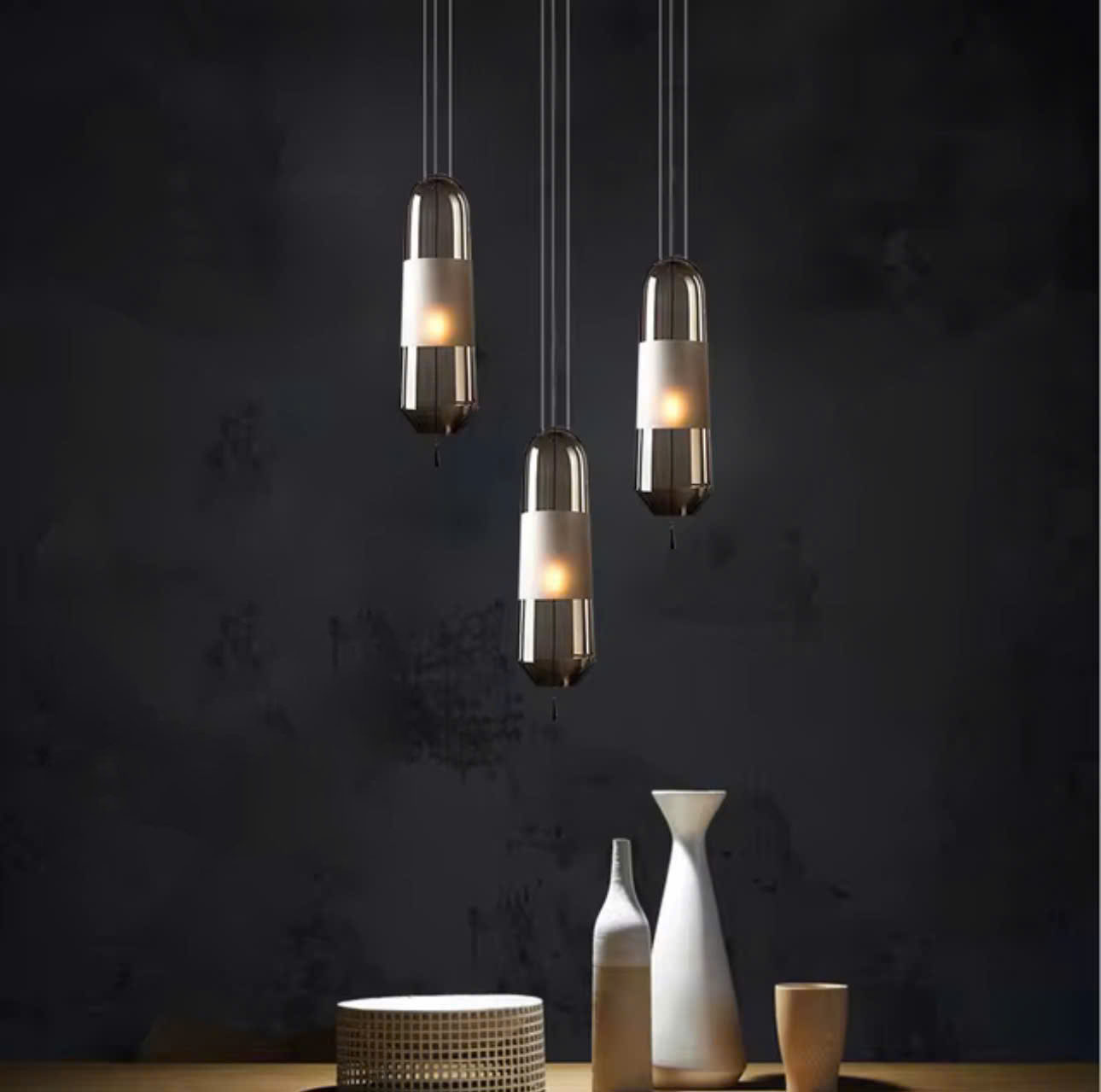 Đèn Thả Hiện Đại Lắp Phòng Ăn, Phòng Ngủ Phong Cách Bắc Âu CDT-1039