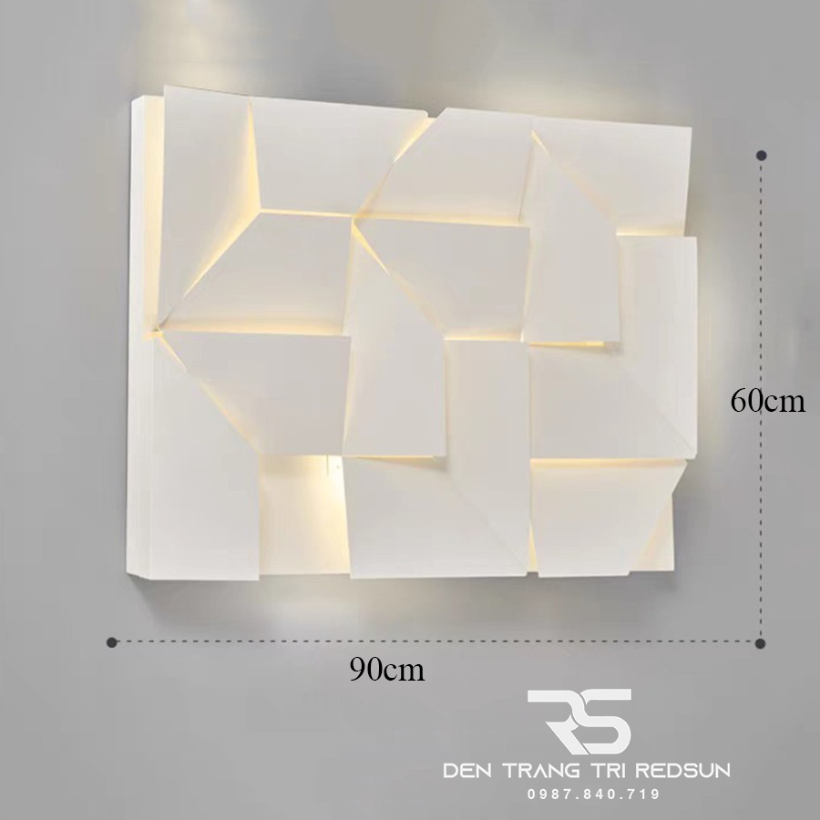 Tranh Đèn Treo Tường Nghệ Thuật Trang Trí Phòng Khách, Phòng Ngủ, Hành Lang Phong Cách Bắc Âu DDC-006