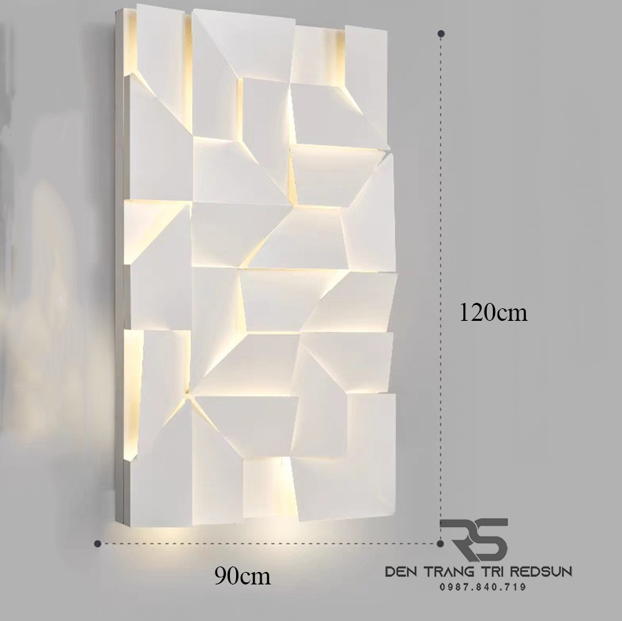 Tranh Đèn Treo Tường Nghệ Thuật Trang Trí Phòng Khách, Phòng Ngủ, Hành Lang Phong Cách Bắc Âu DDC-006