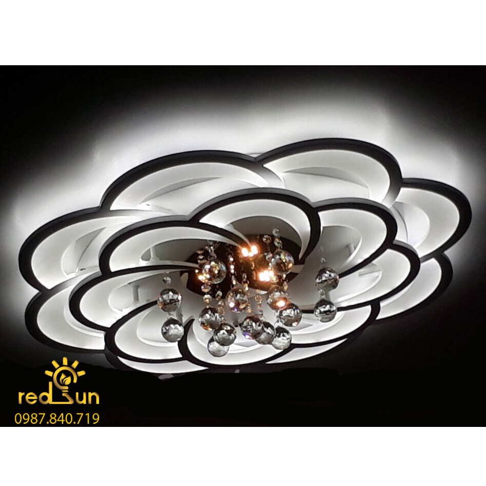 Mâm ốp trần hoa xoáy 16 cánh OP-003