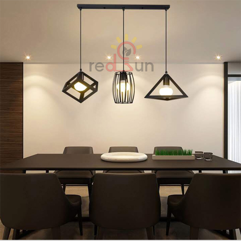 Đèn Thả Trang Trí Lập phương - Tam giác - Bầu dục CDT11