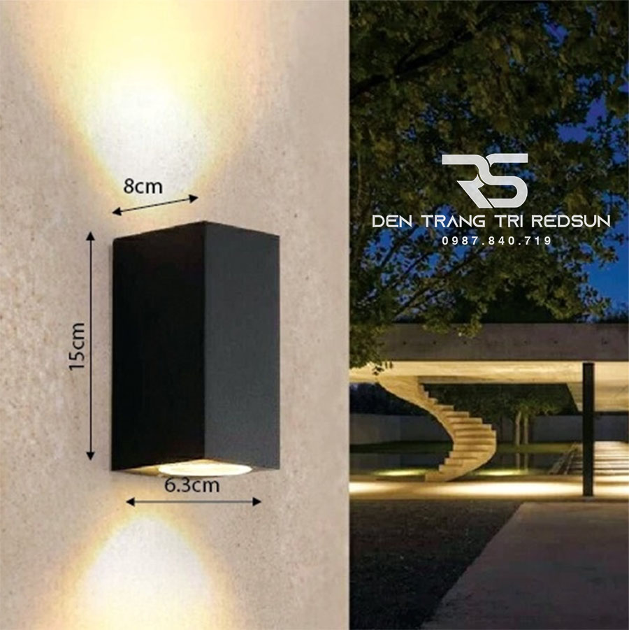 Đèn Led Tường Trang Trí Phòng Khách, Phòng Ngủ, Cầu Thang Phong Cách Bắc Âu LT011