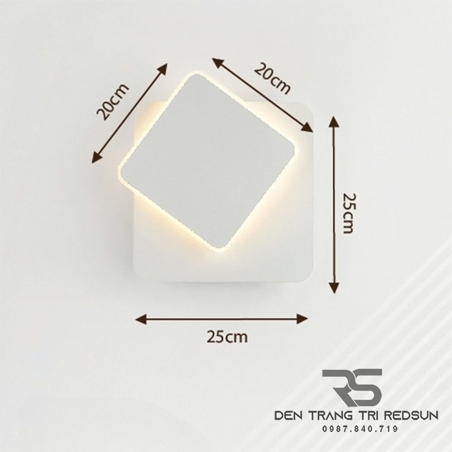 Đèn Led Tường Trang Trí Phòng Khách, Phòng Ngủ, Cầu Thang Phong Cách Bắc Âu LT021