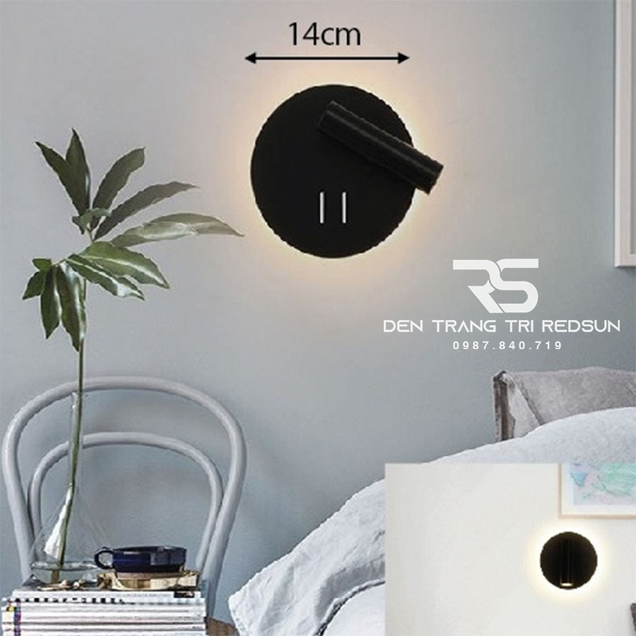 Đèn Led Tường Trang Trí Phòng Khách, Phòng Ngủ, Cầu Thang Phong Cách Bắc Âu LT024