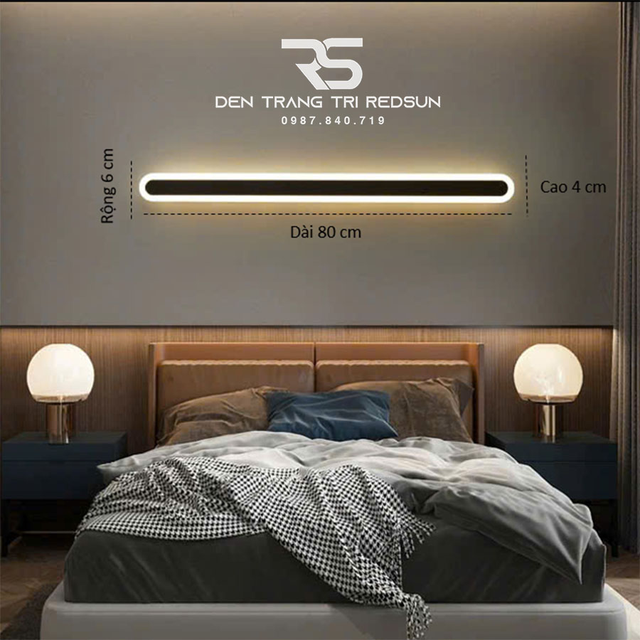 Đèn Led Tường Trang Trí Phòng Khách, Phòng Ngủ, Cầu Thang Phong Cách Bắc Âu LT057
