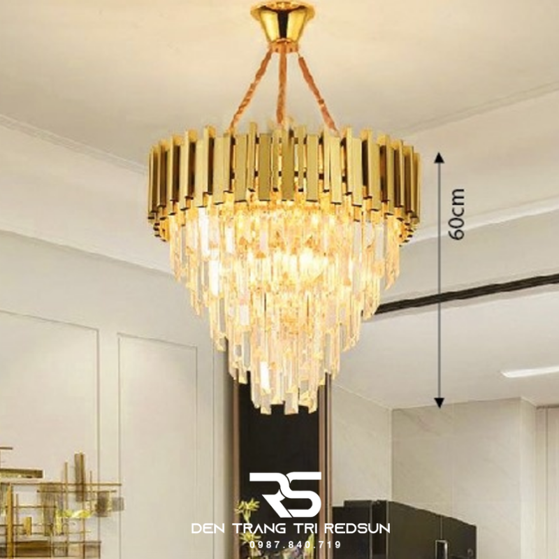 Đèn Thả Pha Lê Phòng Khách, Phòng Ngủ, Bàn Ăn Hiện Đại TPL017