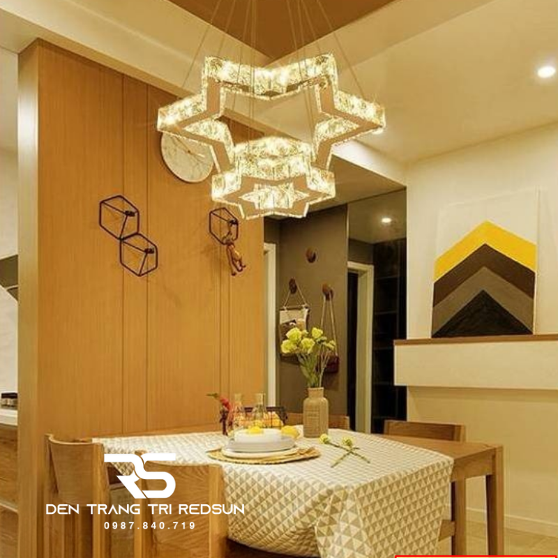 Đèn Thả Pha Lê Phòng Khách, Phòng Ngủ, Bàn Ăn Hiện Đại TPL064