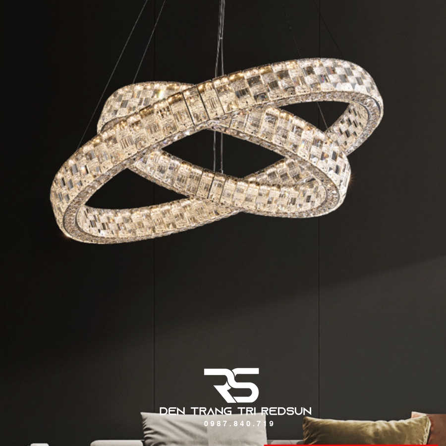 Đèn Thả Pha Lê Phòng Khách, Phòng Ngủ, Bàn Ăn Hiện Đại TPL128