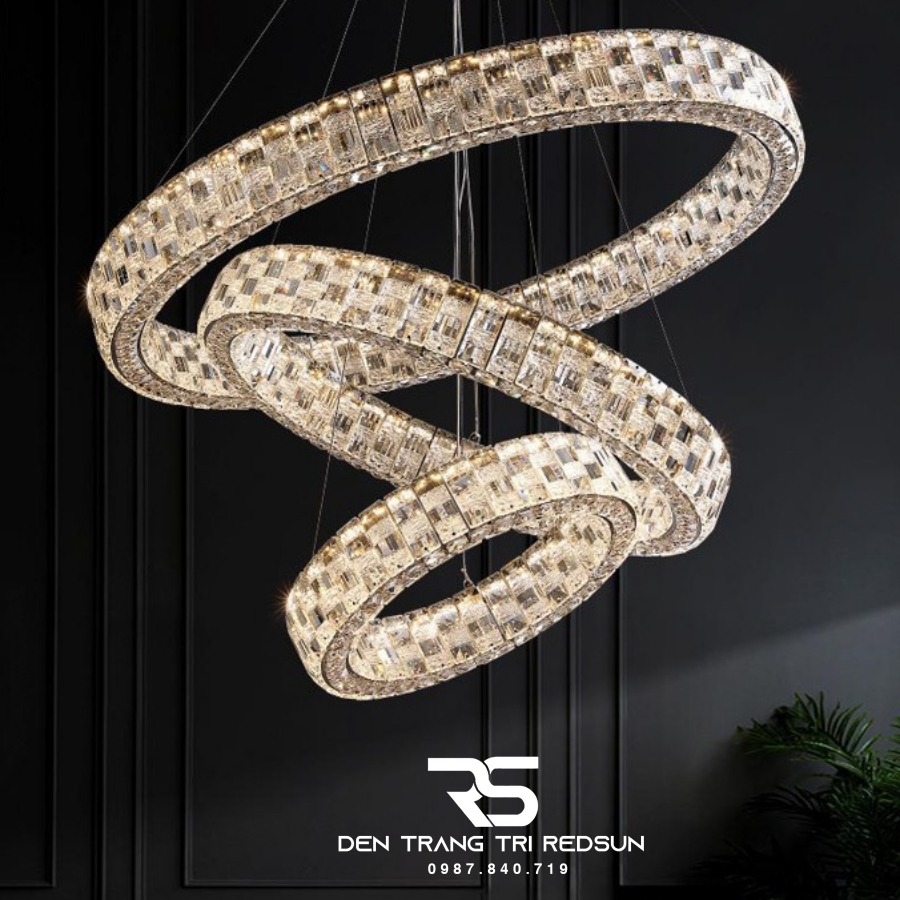 Đèn Thả Pha Lê Phòng Khách, Phòng Ngủ, Bàn Ăn Hiện Đại TPL128