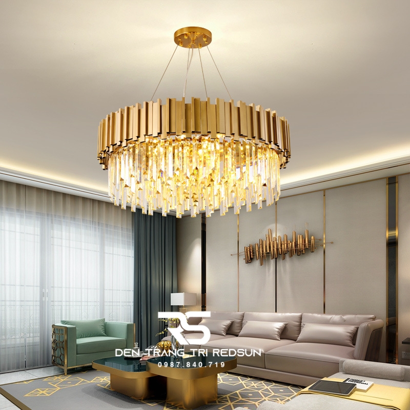 Đèn Thả Pha Lê Phòng Khách, Phòng Ngủ, Bàn Ăn Hiện Đại TPL016