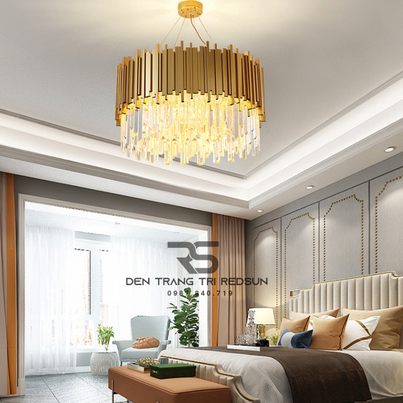 Đèn Thả Pha Lê Phòng Khách, Phòng Ngủ, Bàn Ăn Hiện Đại TPL016