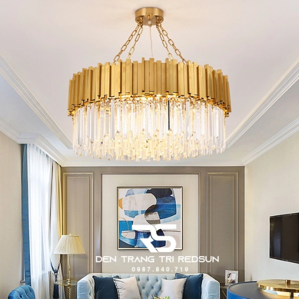Đèn Thả Pha Lê Phòng Khách, Phòng Ngủ, Bàn Ăn Hiện Đại TPL016