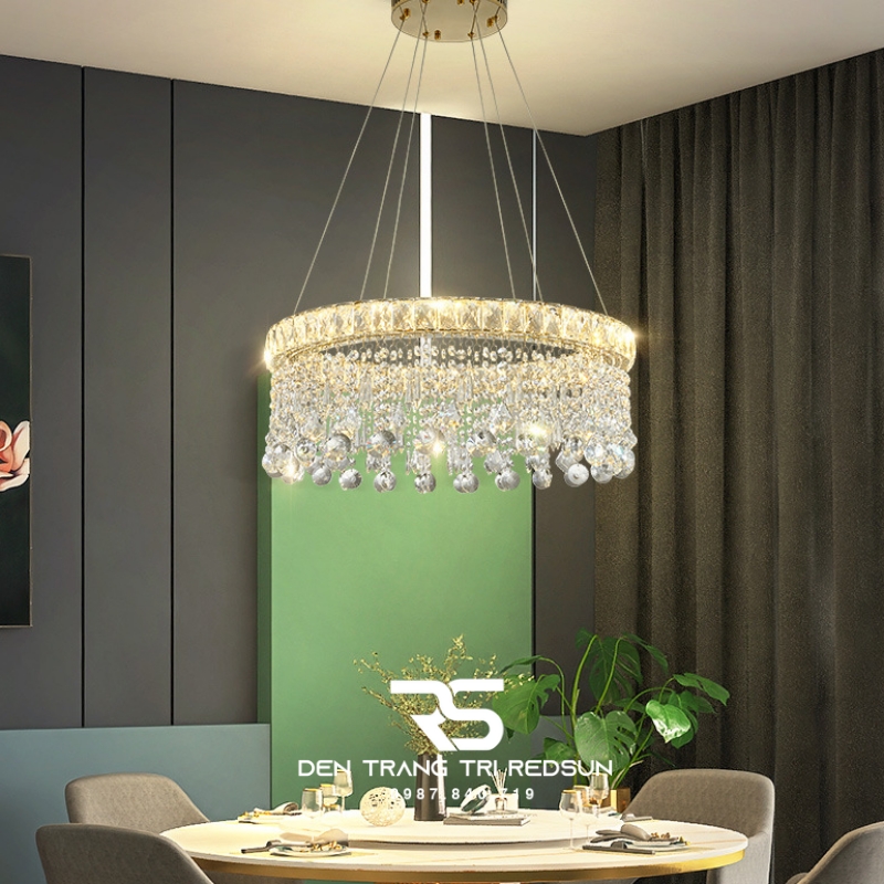 Đèn Thả Pha Lê Phòng Khách, Phòng Ngủ, Bàn Ăn Hiện Đại TPL046