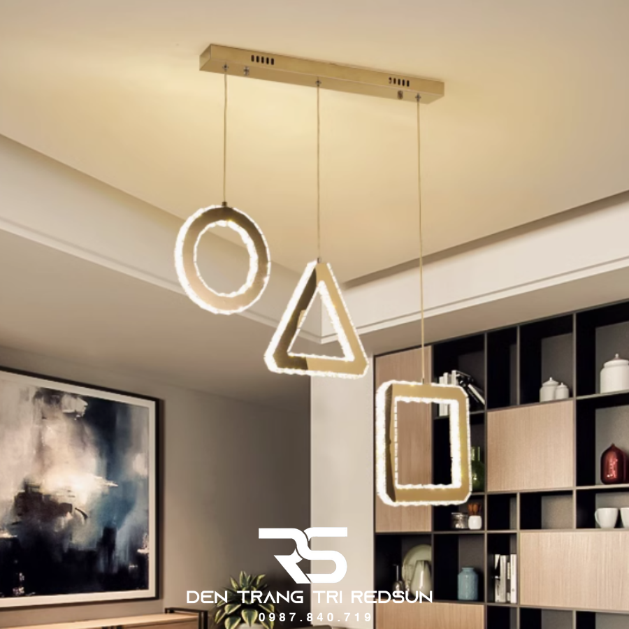 Đèn Thả Pha Lê Phòng Khách, Phòng Ngủ, Bàn Ăn Hiện Đại TPL094