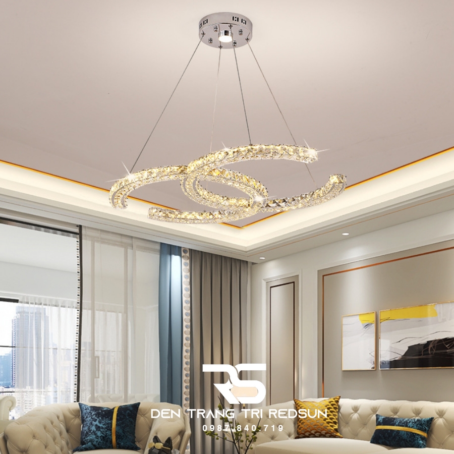 Đèn Thả Pha Lê Phòng Khách, Phòng Ngủ, Bàn Ăn Hiện Đại TPL103