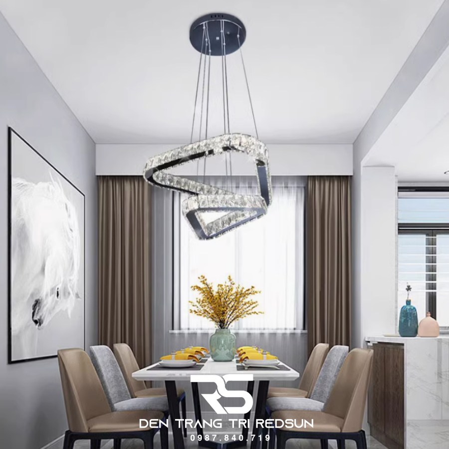 Đèn Thả Pha Lê Phòng Khách, Phòng Ngủ, Bàn Ăn Hiện Đại TPL106
