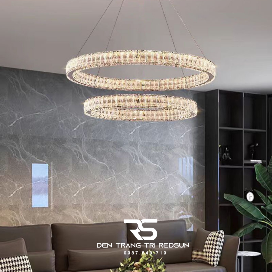 Đèn Thả Pha Lê Phòng Khách, Phòng Ngủ, Bàn Ăn Hiện Đại TPL128