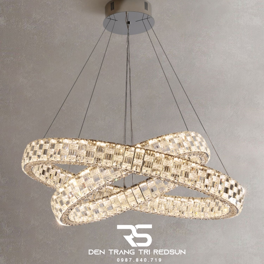 Đèn Thả Pha Lê Phòng Khách, Phòng Ngủ, Bàn Ăn Hiện Đại TPL128