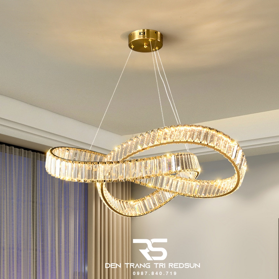 Đèn Thả Pha Lê Phòng Khách, Phòng Ngủ, Bàn Ăn Hiện Đại TPL129