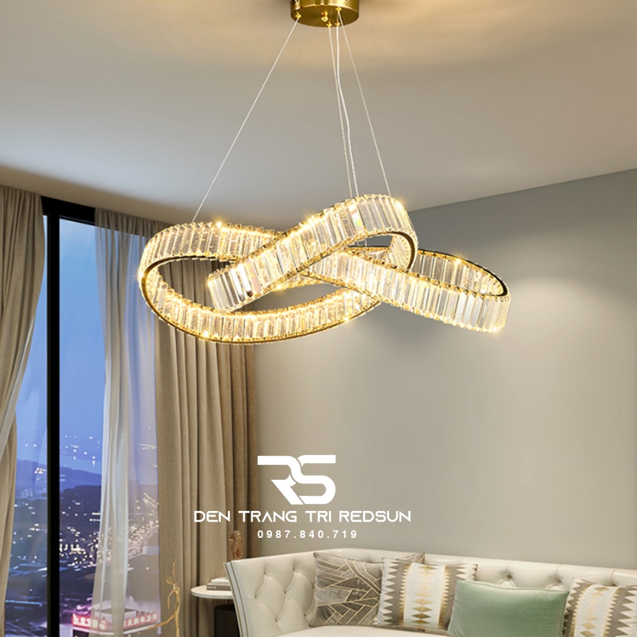 Đèn Thả Pha Lê Phòng Khách, Phòng Ngủ, Bàn Ăn Hiện Đại TPL129