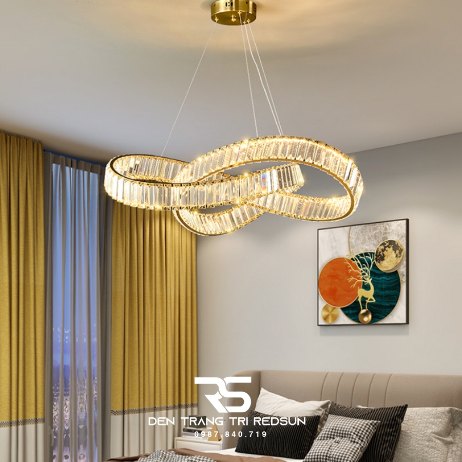 Đèn Thả Pha Lê Phòng Khách, Phòng Ngủ, Bàn Ăn Hiện Đại TPL129