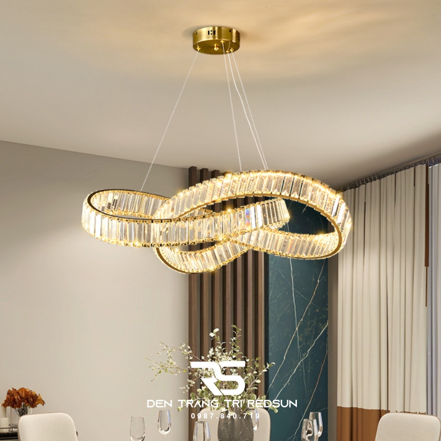 Đèn Thả Pha Lê Phòng Khách, Phòng Ngủ, Bàn Ăn Hiện Đại TPL129