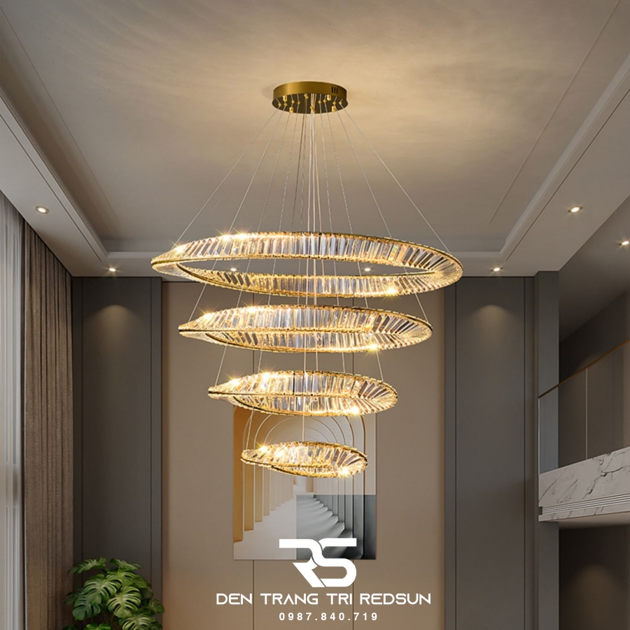 Đèn Thả Pha Lê Phòng Khách, Phòng Ngủ, Bàn Ăn Hiện Đại TPL130