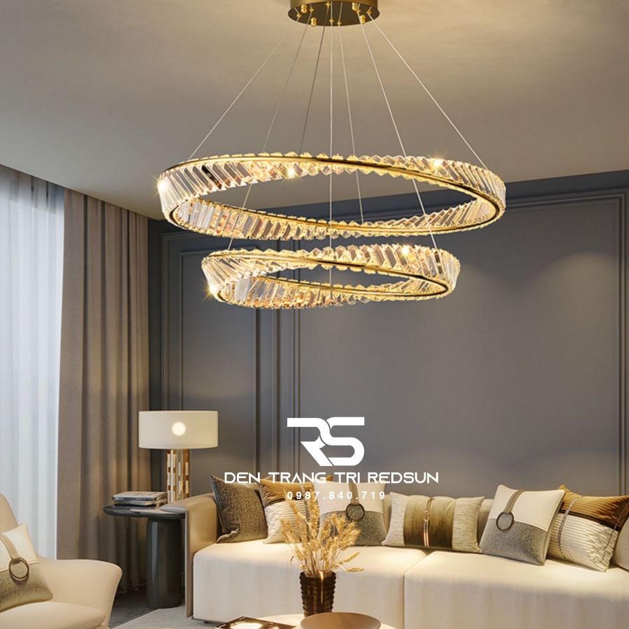 Đèn Thả Pha Lê Phòng Khách, Phòng Ngủ, Bàn Ăn Hiện Đại TPL130
