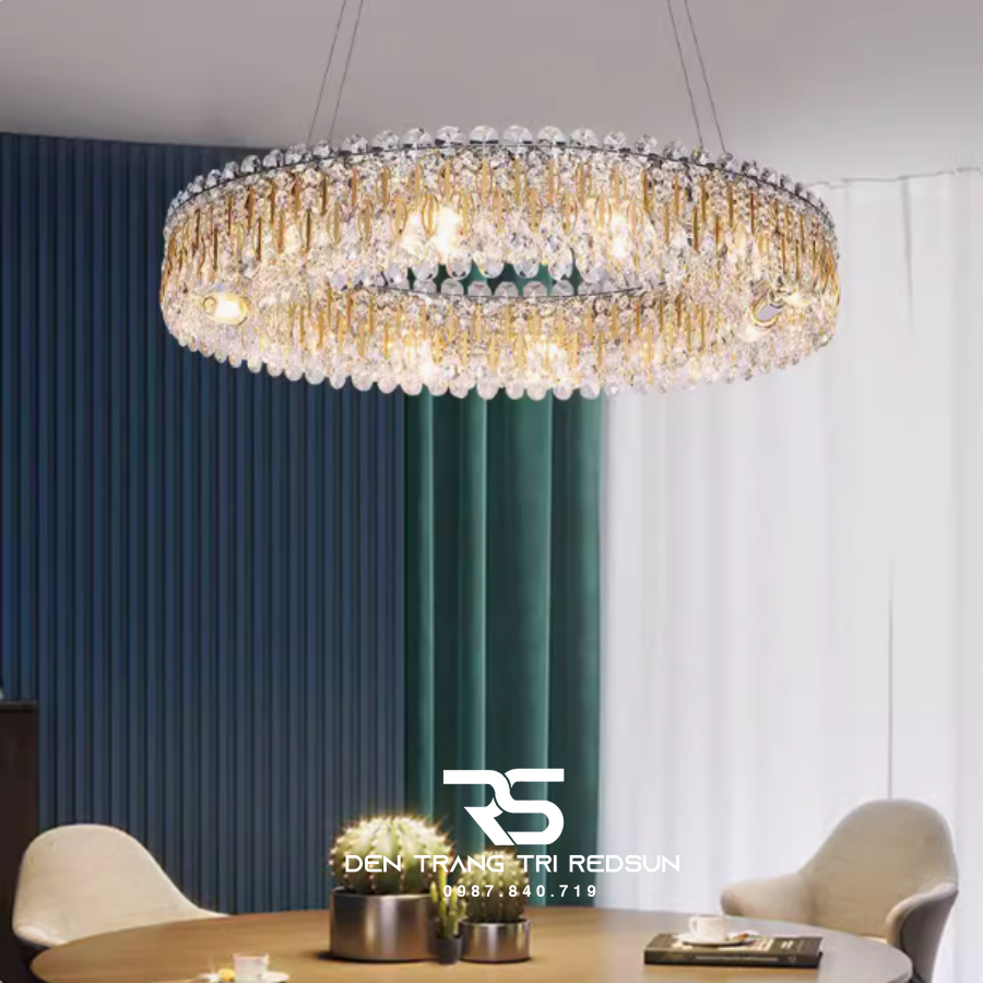 Đèn Thả Pha Lê Phòng Khách, Phòng Ngủ, Bàn Ăn Hiện Đại TPL134