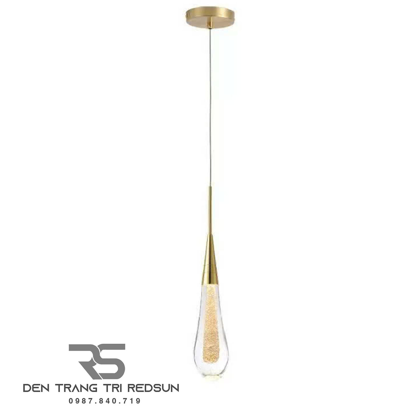 Đèn Thả Pha Lê Hiện Đại Lắp Thông Tầng Cầu Thang, Phòng Khách, Bàn Ăn HTK077