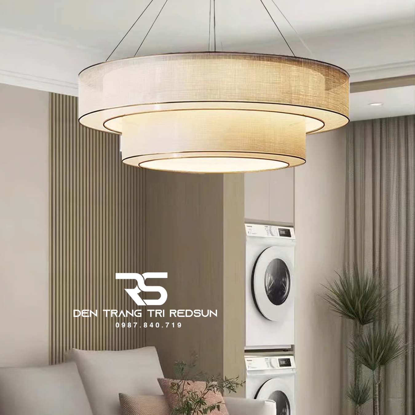 Đèn Chùm Phòng Khách, Khách Sạn, Nhà Hàng Phong Cách Nhật Bản DC-T124