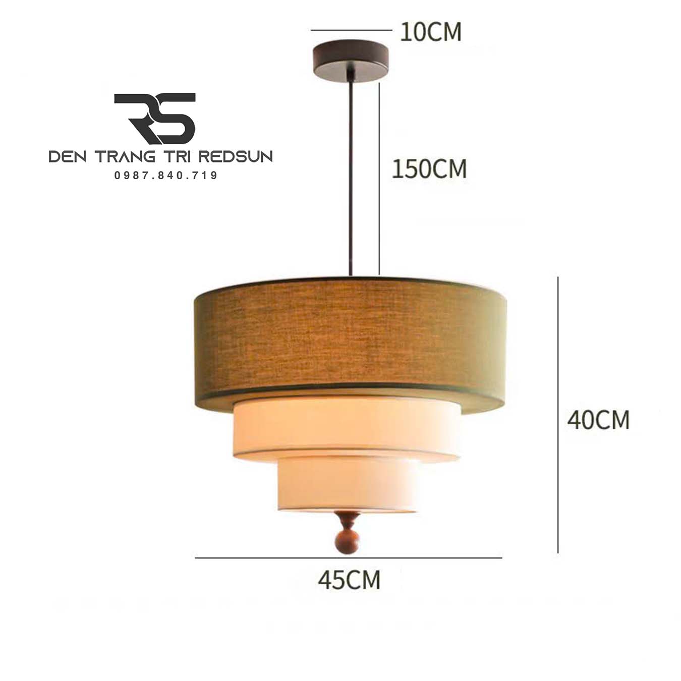 Đèn Chùm Phòng Khách, Phòng Ngủ, Nhà Hàng Phong Cách Nhật Bản DC-T127