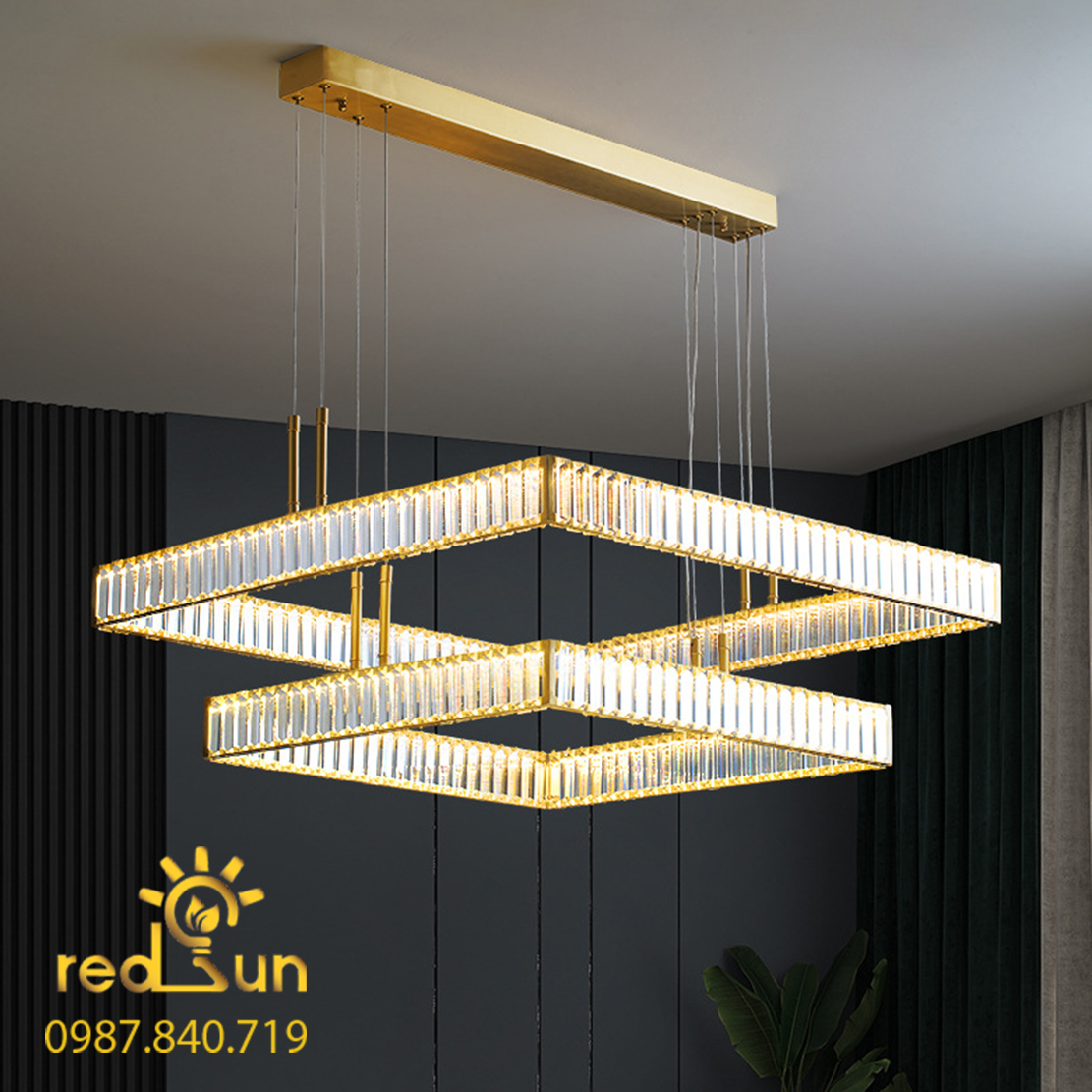 Đèn Thả Pha Lê Phòng Khách, Phòng Ngủ, Bàn Ăn Hiện Đại TPL047