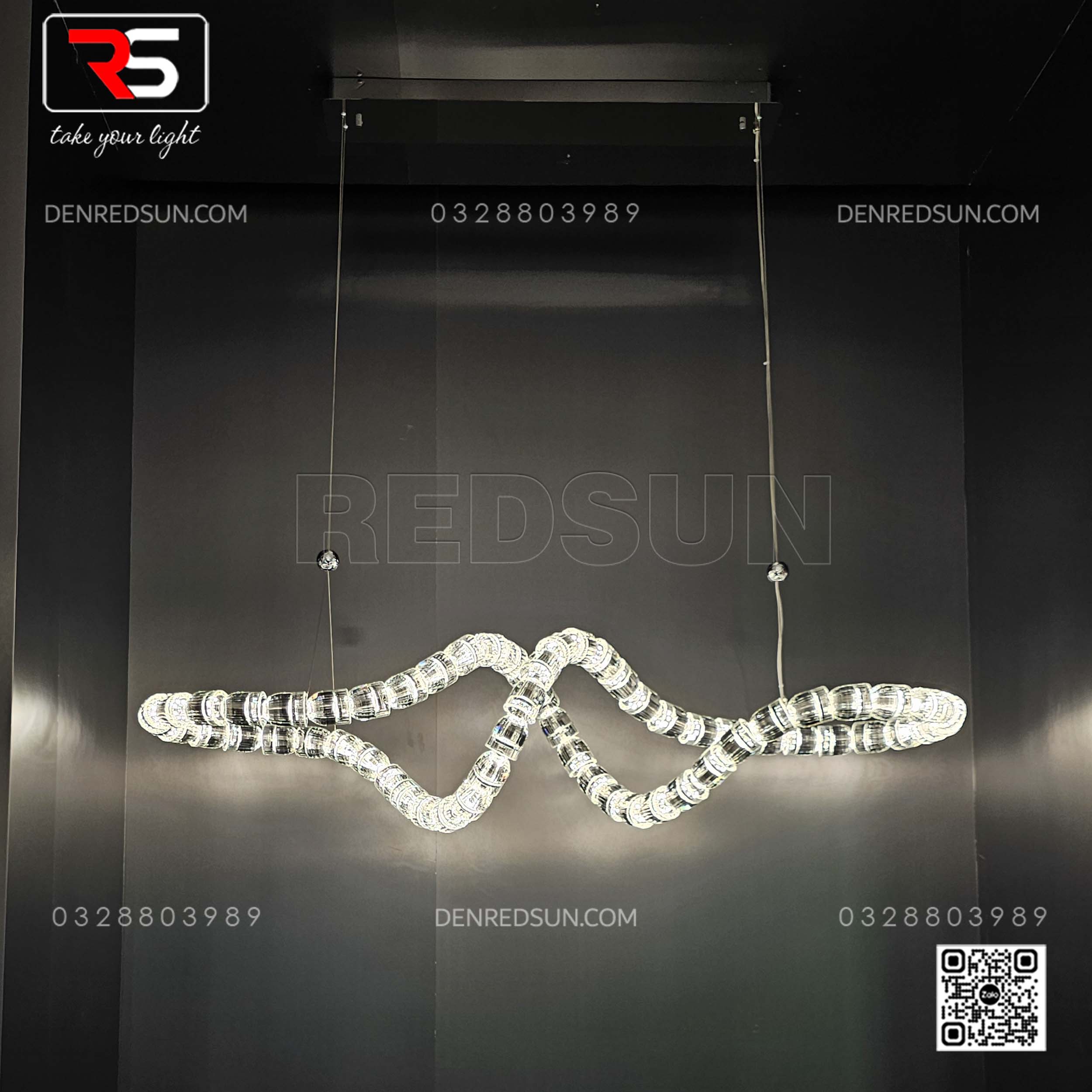 Đèn Thả Pha Lê Bàn Ăn, Bàn Đảo, Quầy Lễ Tân Khách Sạn, Nhà Hàng Sang Trọng HTK-NKFZ010