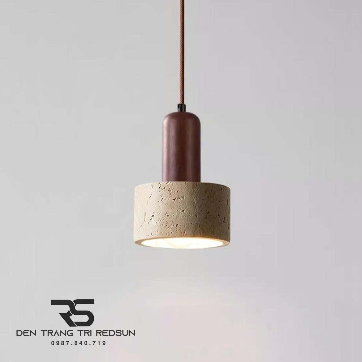 Đèn Thả Bàn Ăn, Bàn Đảo, Phòng Ngủ Hiện Đại Phong Cách Nhật Bản Wabi-sabi CDT-T087
