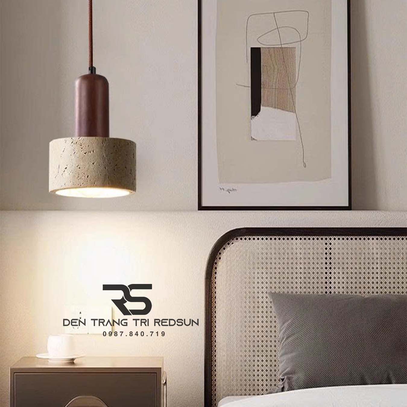 Đèn Thả Bàn Ăn, Bàn Đảo, Phòng Ngủ Hiện Đại Phong Cách Nhật Bản Wabi-sabi CDT-T087