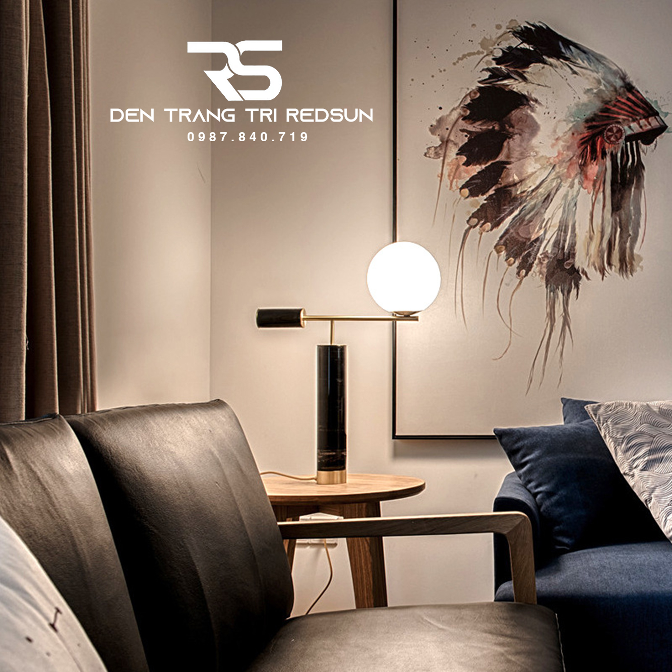 Đèn Bàn Hiện Đại Bắc Âu DB2008