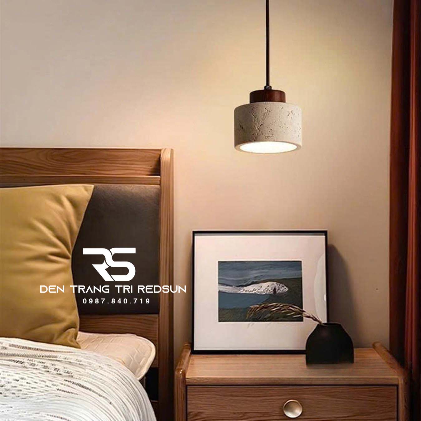 Đèn Thả Bàn Ăn, Bàn Đảo, Phòng Ngủ Hiện Đại Phong Cách Nhật Bản Wabi-sabi CDT-T086