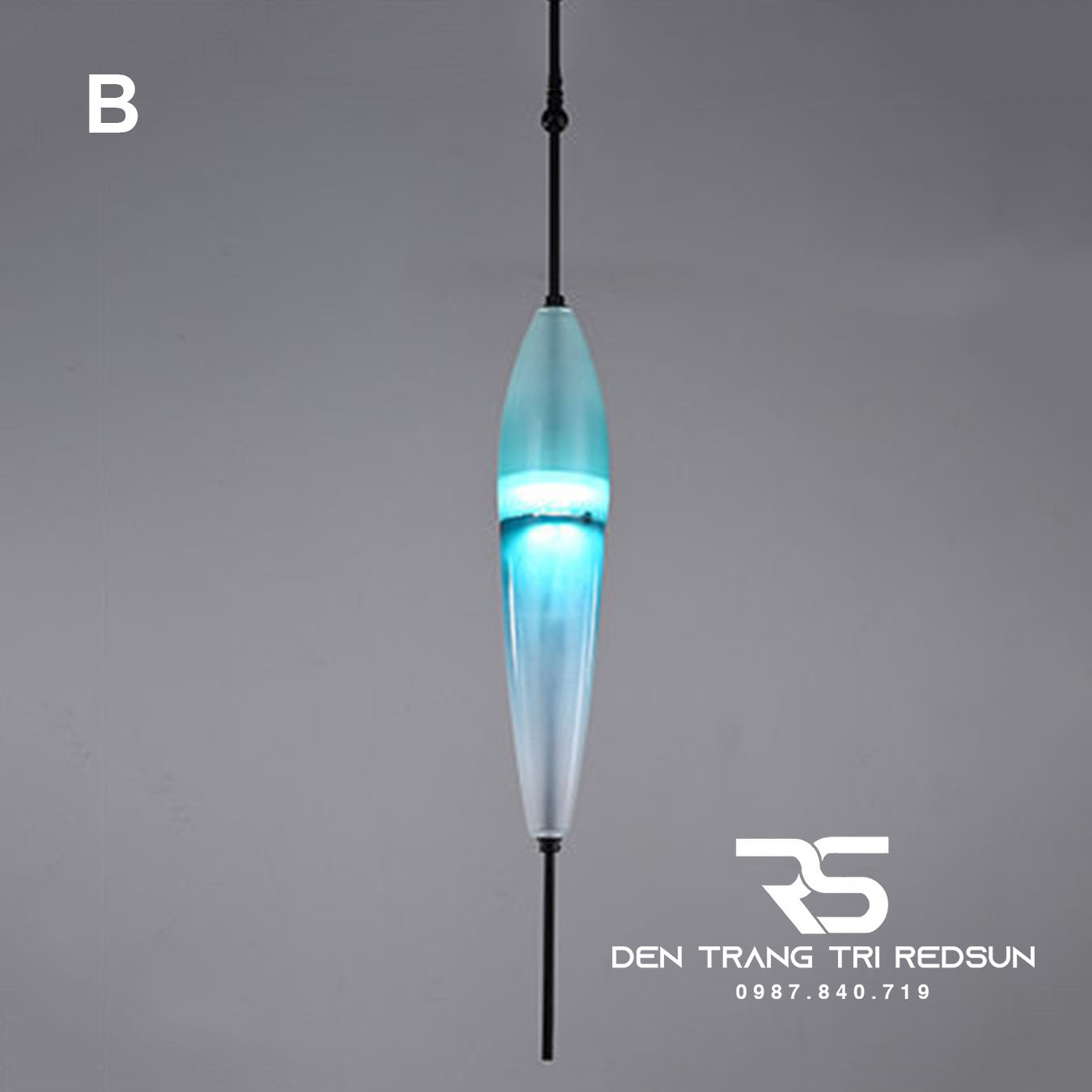 Đèn Thả Phòng Khách, Phòng Ngủ, Bàn Ăn Phong Cách Bắc Âu Hiện Đại Chao Thủy Tinh CDT-T073