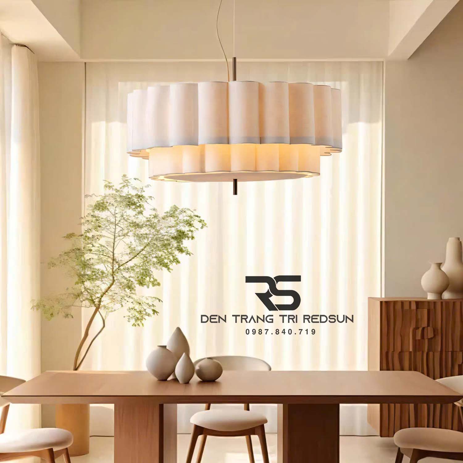 Đèn Chùm Phòng Khách, Khách Sạn, Nhà Hàng Phong Cách Nhật Bản DC-T126