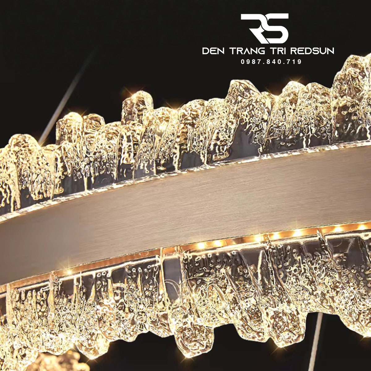 Đèn Thả Phòng Khách, Phòng Ngủ, Bàn Ăn Hiện Đại Phong Cách Bắc Âu Dáng Tròn DC-L063