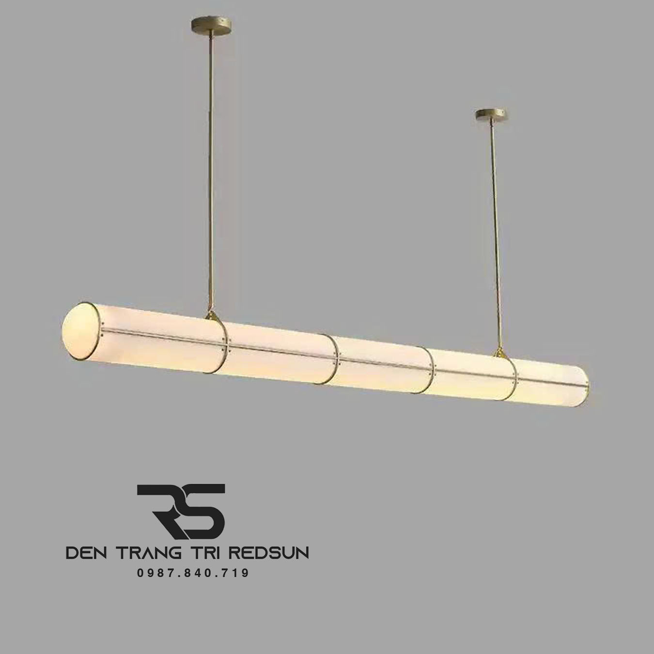 Đèn Thả Bàn Ăn, Bàn Đảo Hiện Đại Hình Ống Phong Cách Italia DC-T119