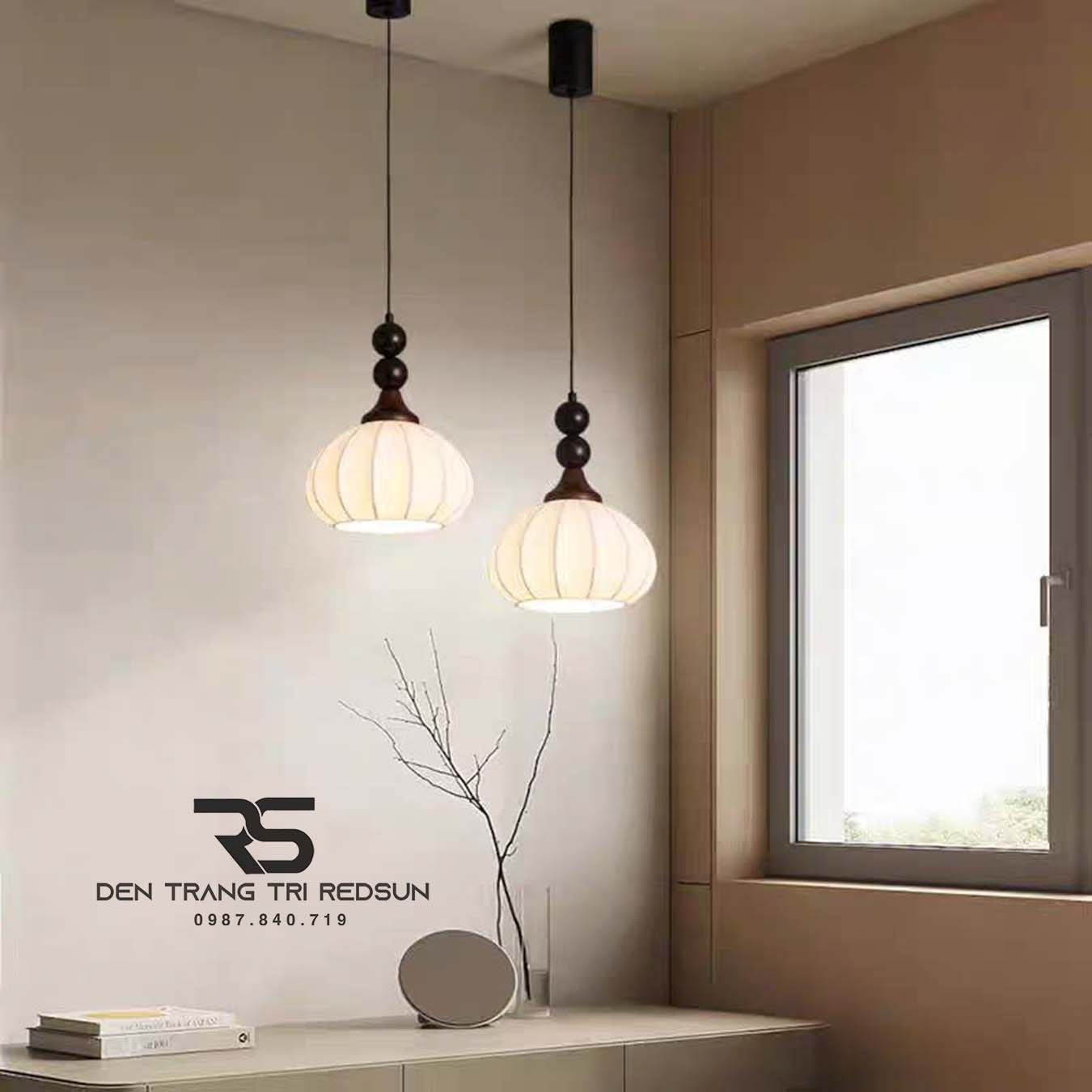 Đèn Thả Hiện Đại Lắp Bàn Ăn, Bàn Đảo, Quán Cà Phê, Nhà Hàng Phong Cách Nhật Bản CDT-T082