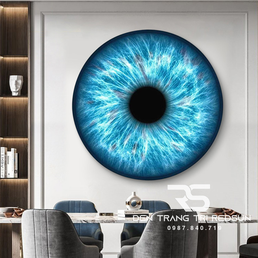 Tranh Treo Tường Thủ Công Trang Trí Phòng Khách, Phòng Ngủ, Hành Lang Phong Cách Trừu Tượng Hiện Đại DDC-025