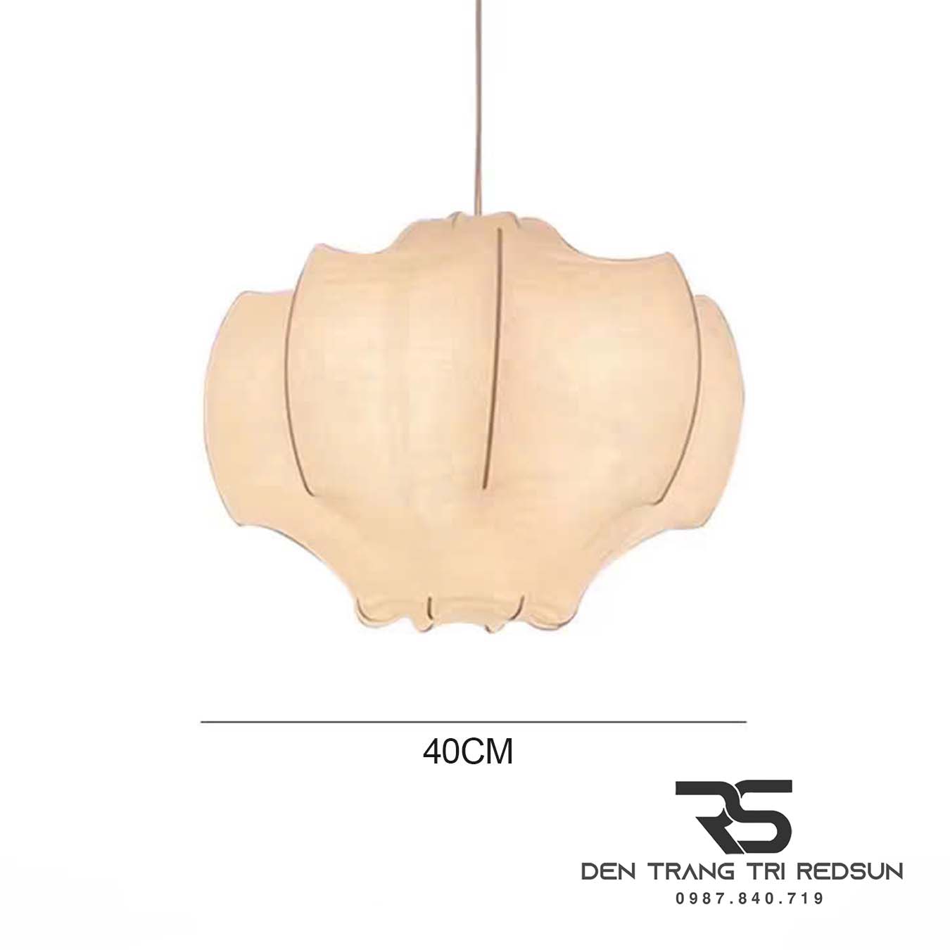 Đèn Thả Hiện Đại Lắp Phòng Khách, Phòng Ngủ Phong Cách Nhật Bản Wabi-sabi DC-T128