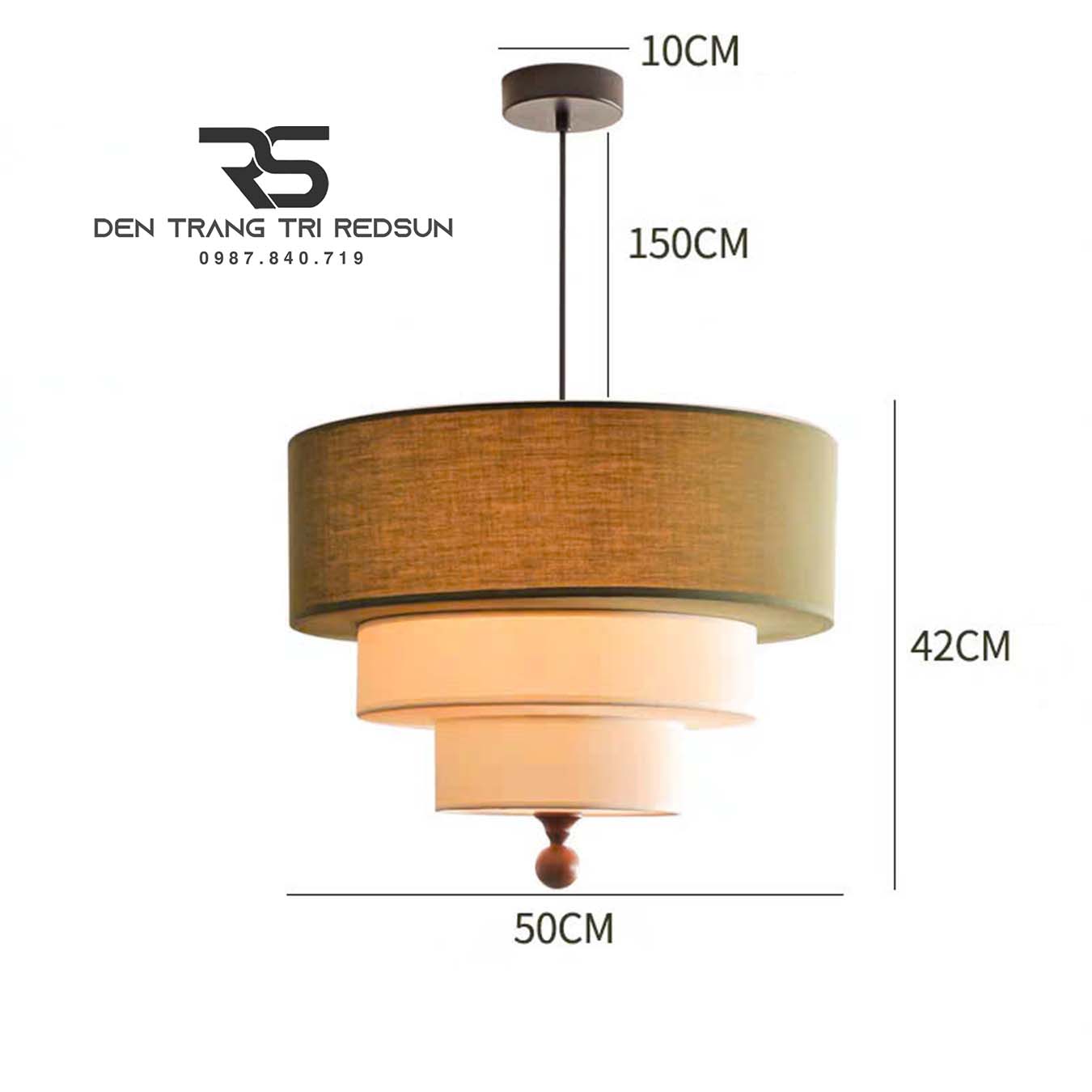 Đèn Chùm Phòng Khách, Phòng Ngủ, Nhà Hàng Phong Cách Nhật Bản DC-T127