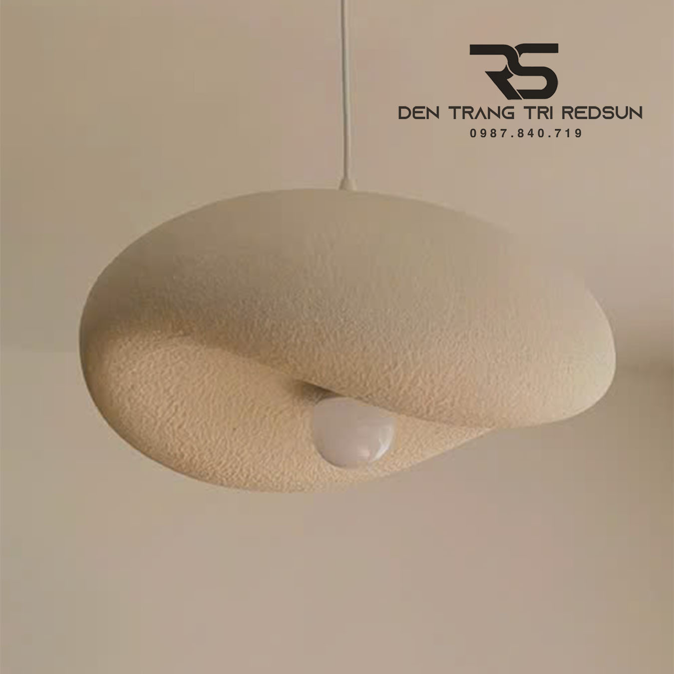 Đèn Thả Trần Phòng Khách, Phòng Ăn, Phòng Ngủ Hiện Đại Phong Cách Nhật Bản Wabi-sabi CDT-T074